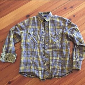 Georg Roth Plaid Button-Up Shirt